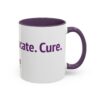 Advocate. Educate. Cure. Coffee Mug (11, 15oz) - Image 2